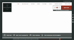 Desktop Screenshot of davincishotel.com